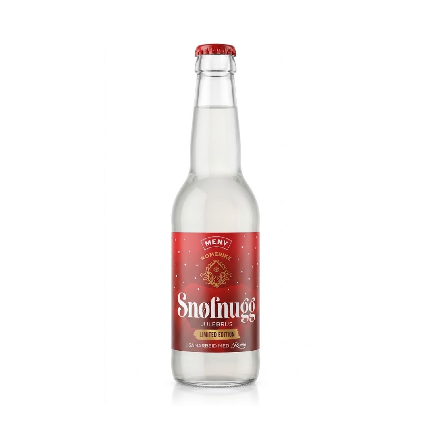 Snøfnugg Julebrus 0,33l Roma & Meny